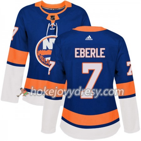 Dámské Hokejový Dres New York Islanders Jordan Eberle 7 Adidas 2017-2018 Modrá Authentic